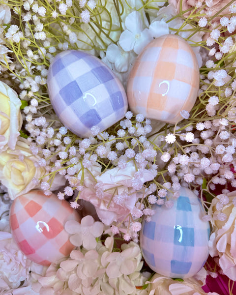 Martha Stewart Ceramic Egg Decor