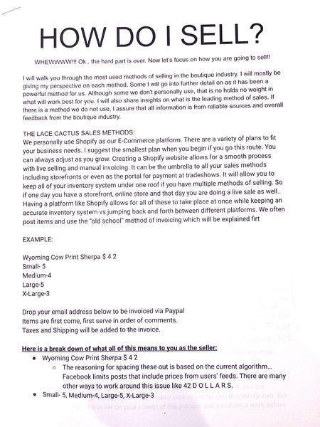 Surviving Retail Book Customizable {Pre-Order May} - The Lace Cactus