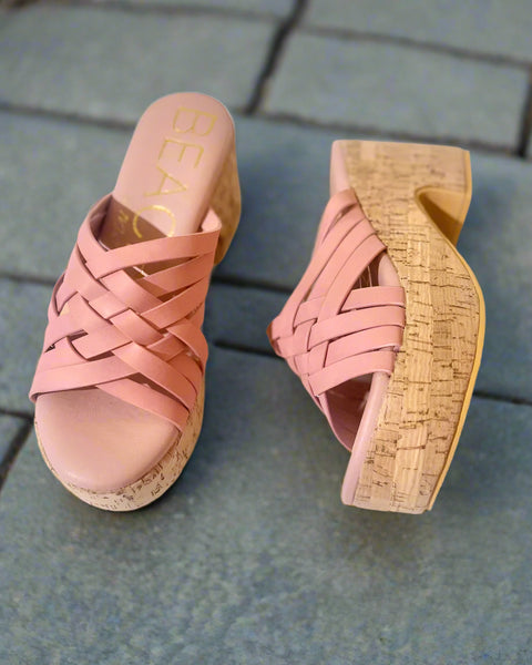 Day Dream Pink Platform Heel