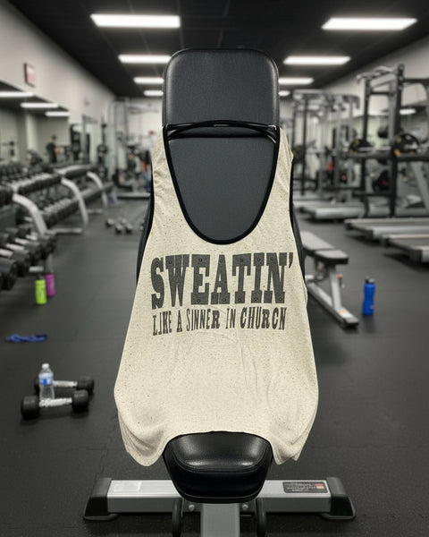 "KC" "SWEATIN" Tank: Medium