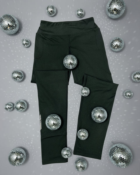 "KC" DSG Black Athletic Legging: Small