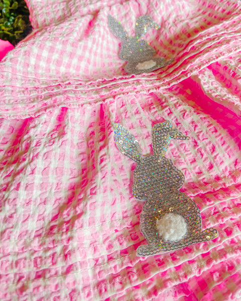 Bunny Bitty ‘s Sequin Patch 4” - The Lace Cactus