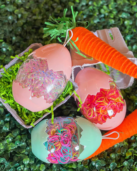 Eggtastic Elastic Hairties - The Lace Cactus