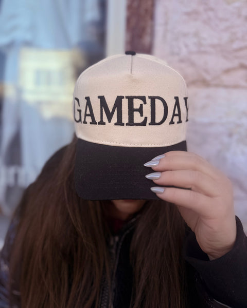 Black "GAMEDAY" Trucker Hat