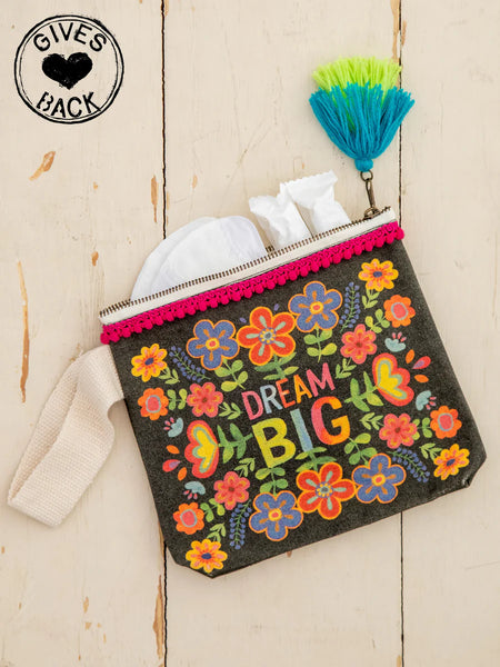 Cactus Take & Travel Pouch™ Reusable Wipes Case