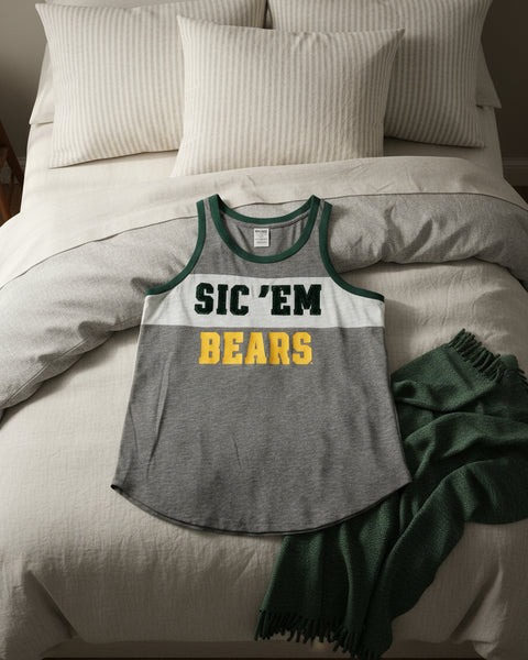"KC" Victorias Secret "SIC'EM Bears" Tank: Small