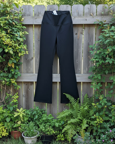 "KC" Black Yoga Pants: Size 2