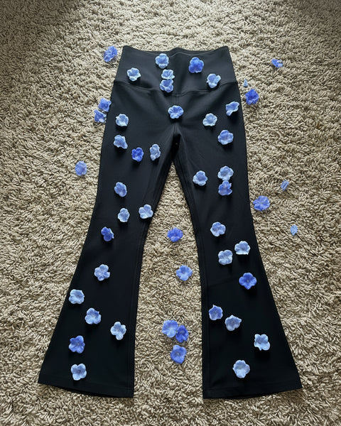 "KC" Black Athletics Leggings: Size 2