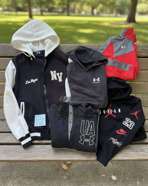 "KC" #14 Sweatshirts, Hoodie & Jacket: Size Large Youth