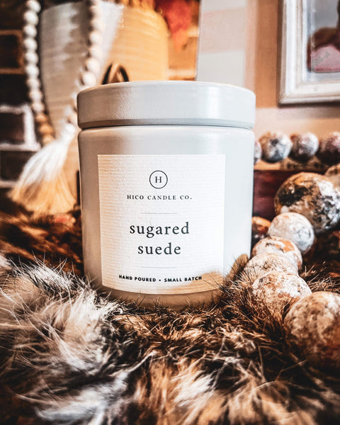 *PRE-ORDER Hico Candle Co. Sugared Suede - The Lace Cactus