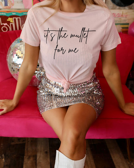 Pink "Let's Go Girls" Graphic Tee