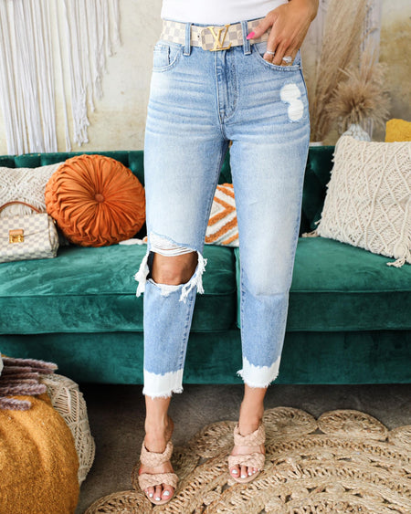 KanCan Mid Rise Skinny Ankle Jeans