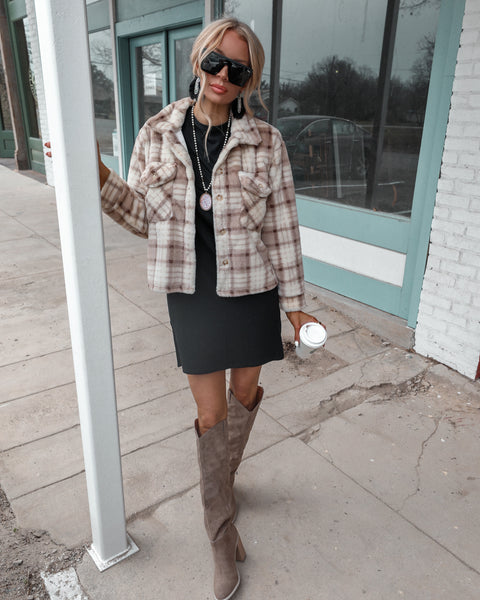 Simply You Slouchy Black Dress - The Lace Cactus