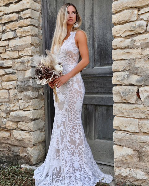 Can't Help Falling In Love Dress - The Lace Cactus