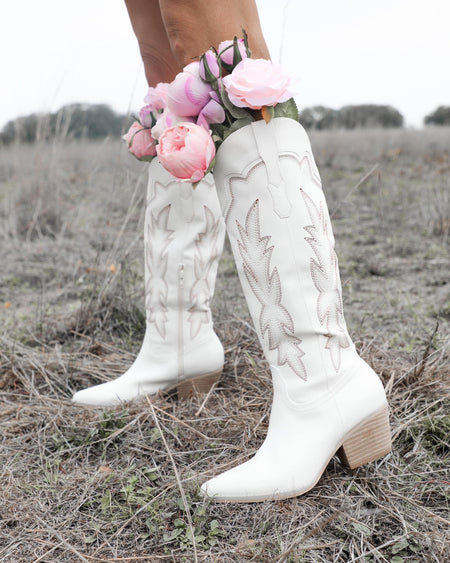 Emersyn Off-White Boots