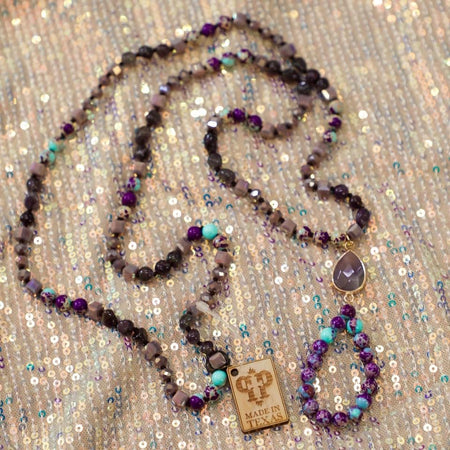 Nuevo Navajo Style Pearl Layered Necklace