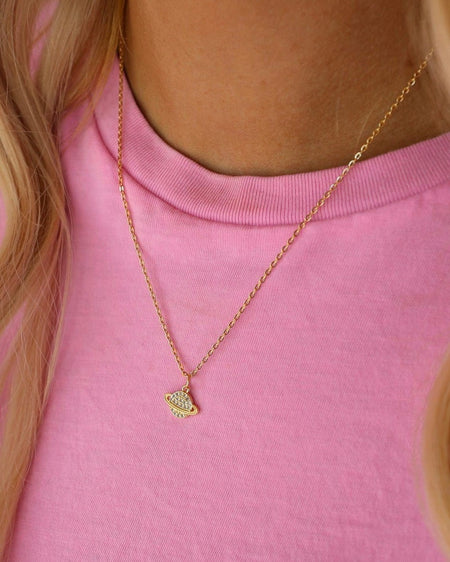 Nina Star Pendant Gold Necklace