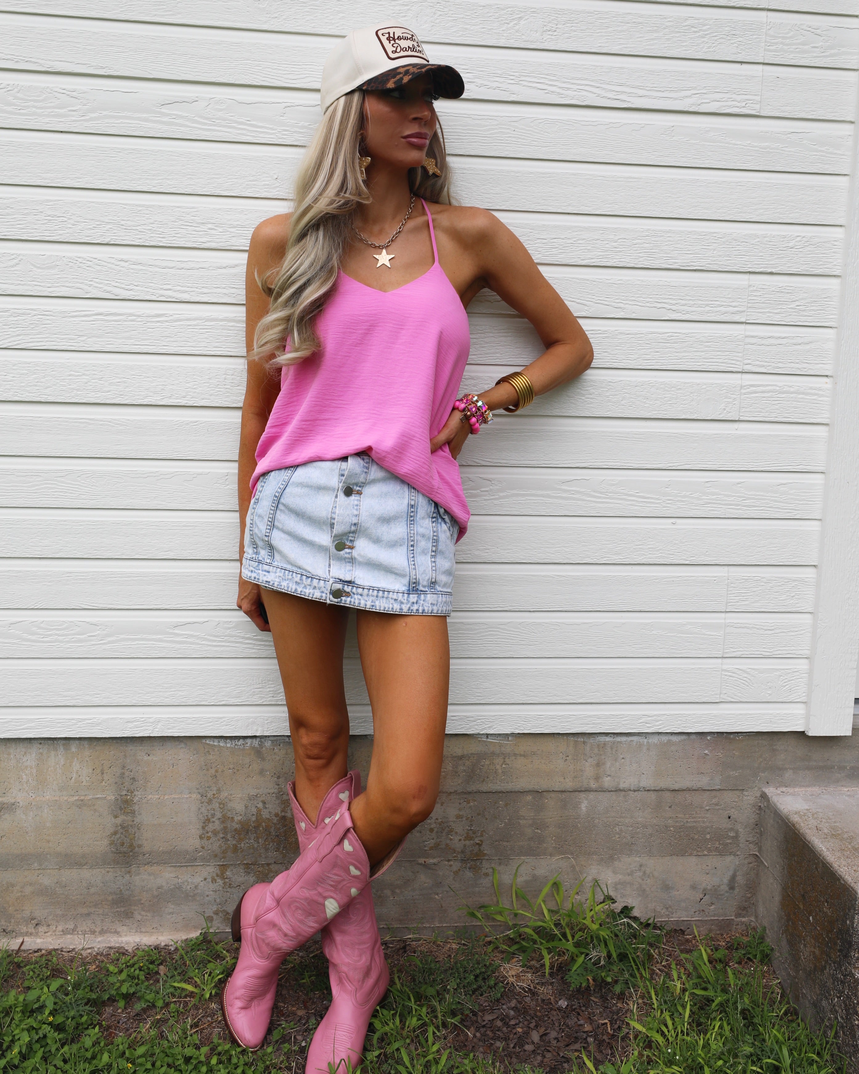 Candy Mauve Tank