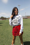 Heather Grey “ Tis The Season” Graphic Sweater - The Lace Cactus