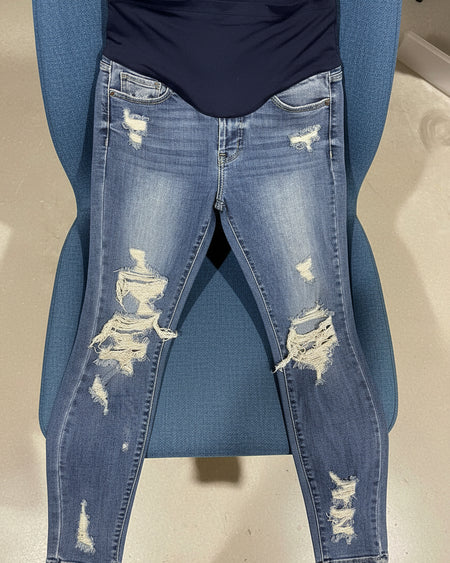 "KC" Paige Nondistressed Skinny Jeans: Size 25
