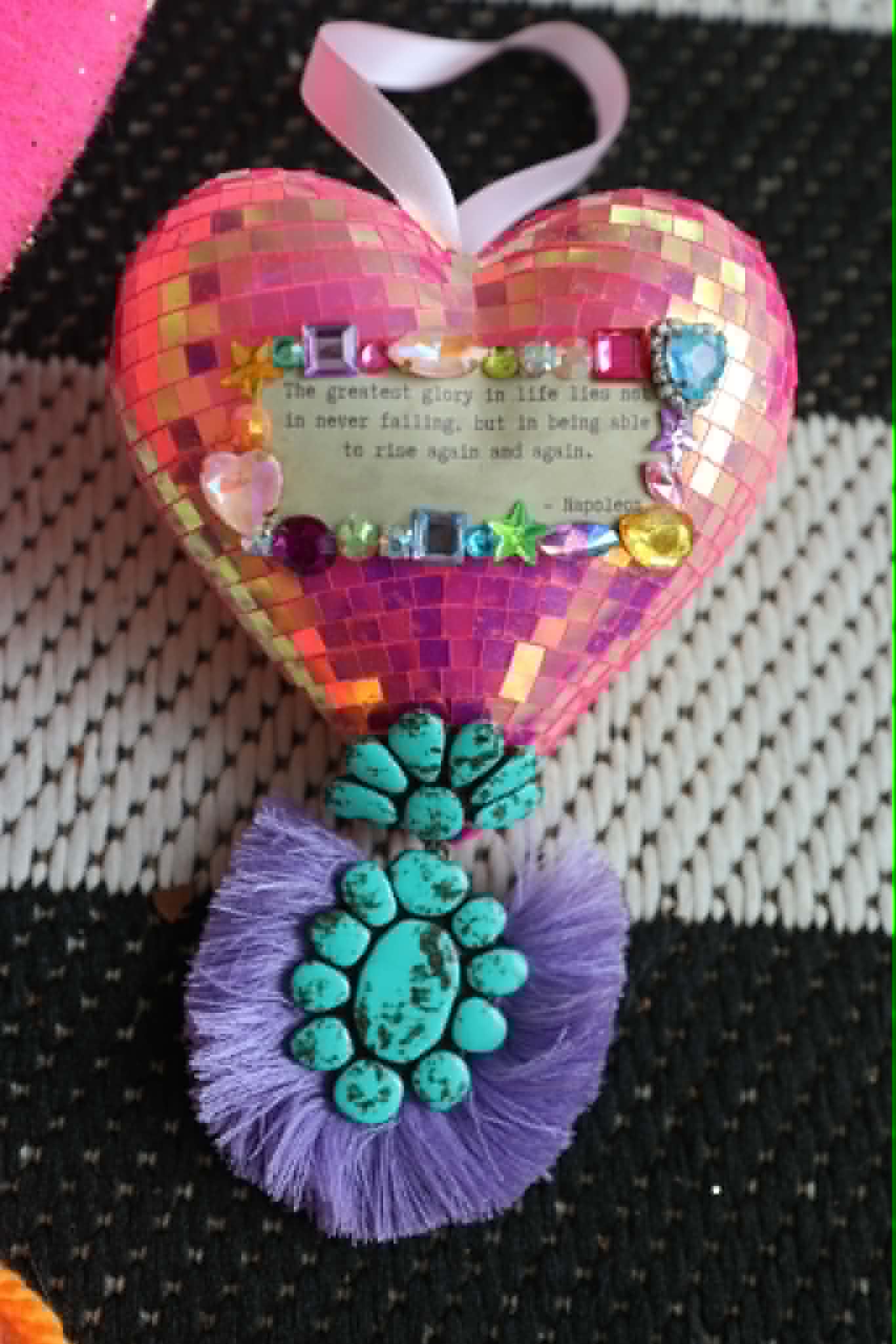Custom Disco Heart