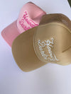 Baby Pink Howdy Darlin' Trucker Cap