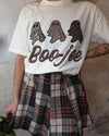 Cream “ BOO-JEE” Graphic Tee - The Lace Cactus