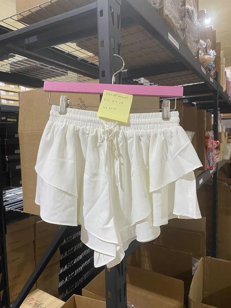 "KC" Kylee Off White Shorts-Sm