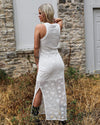Paige White Star Dress - The Lace Cactus
