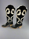 Glenda Bow Boots In Black