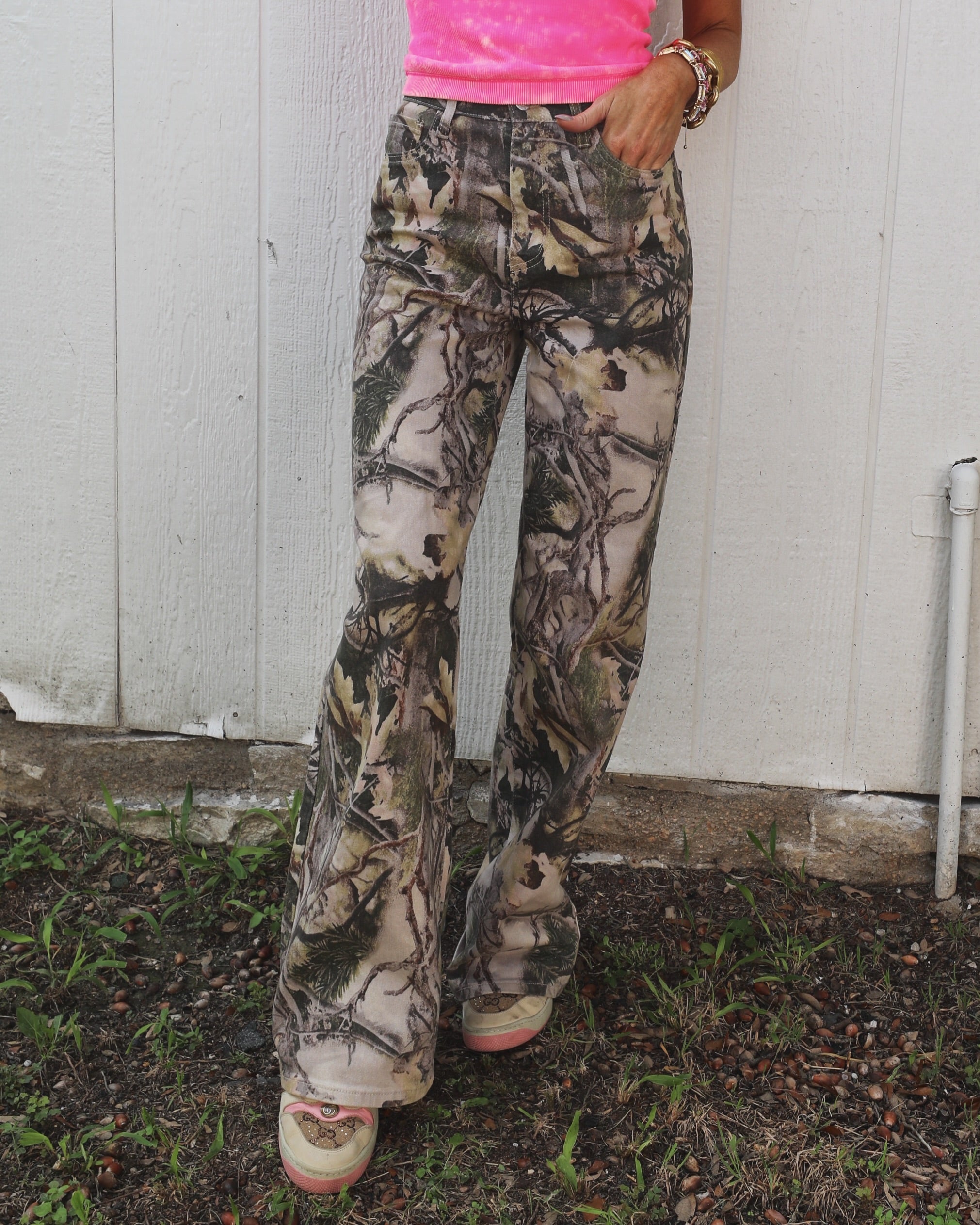Camo Babe Denim Pants