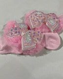 Little Girl Bling Bow Socks