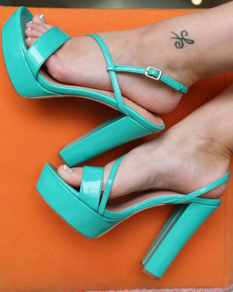 Teal Heels The Lace Cactus