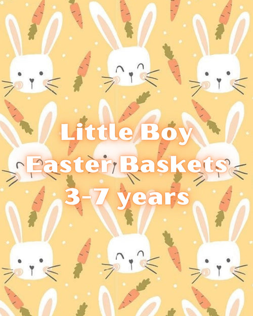 LITTLE BOY EASTER Basket 3-7yrs - The Lace Cactus