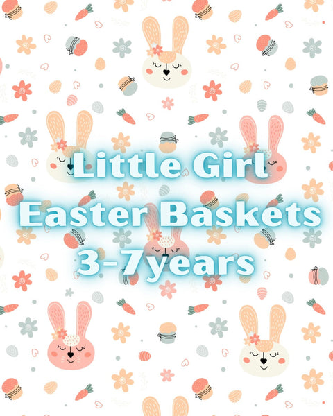 LITTLE GIRL EASTER Basket 3-7yrs - The Lace Cactus