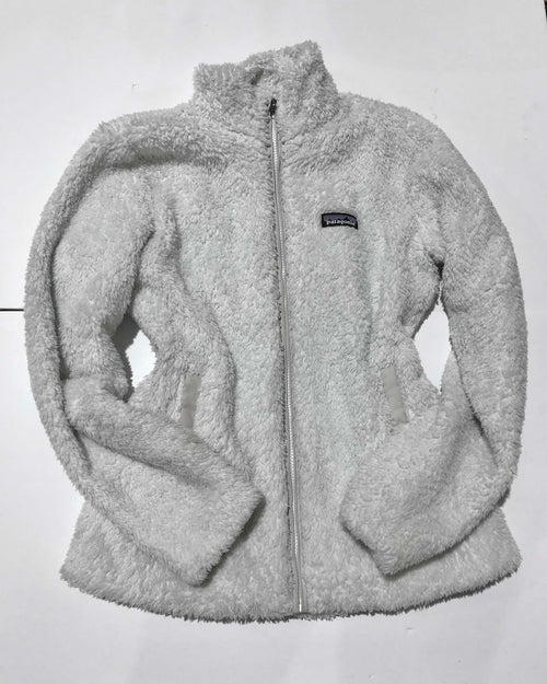 "KC"  Ivory Patagonia Fuzzy Jacket: SM