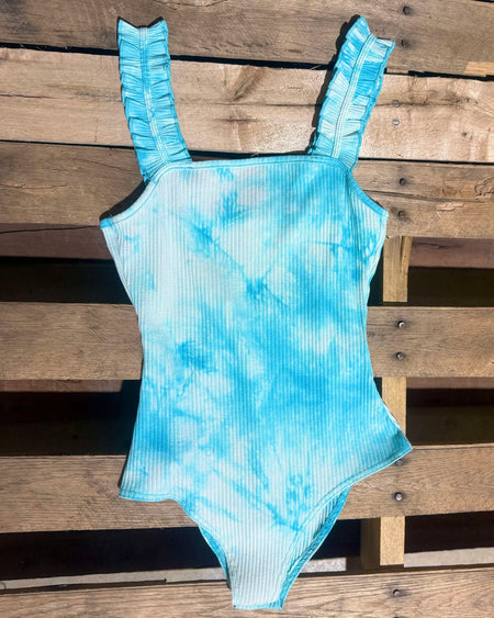 “KC” Sheer Star Bodysuit: SM