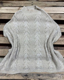 “KC” Wheat Knit Sweater:S/M