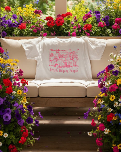 "KC" Cream 'Weight Watchers People Helping People ' Graphic Tee: XL