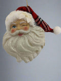 Santa Bow Ornament