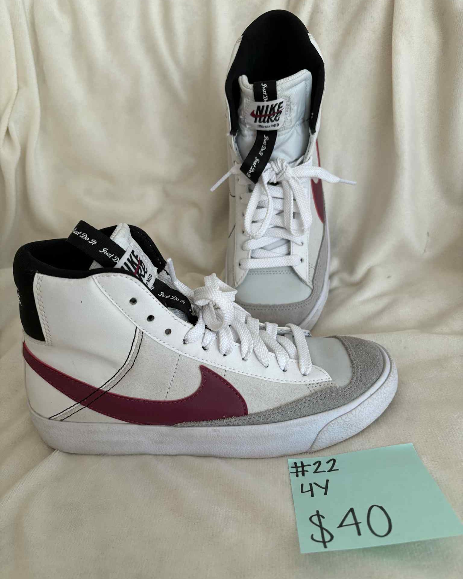 "KC" #22 Nike High-top Sneakers: Size 4Y