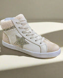 Lyssa Cream High Top Sneaker