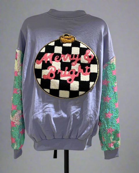 Twinkle Blue Sequin Jacket