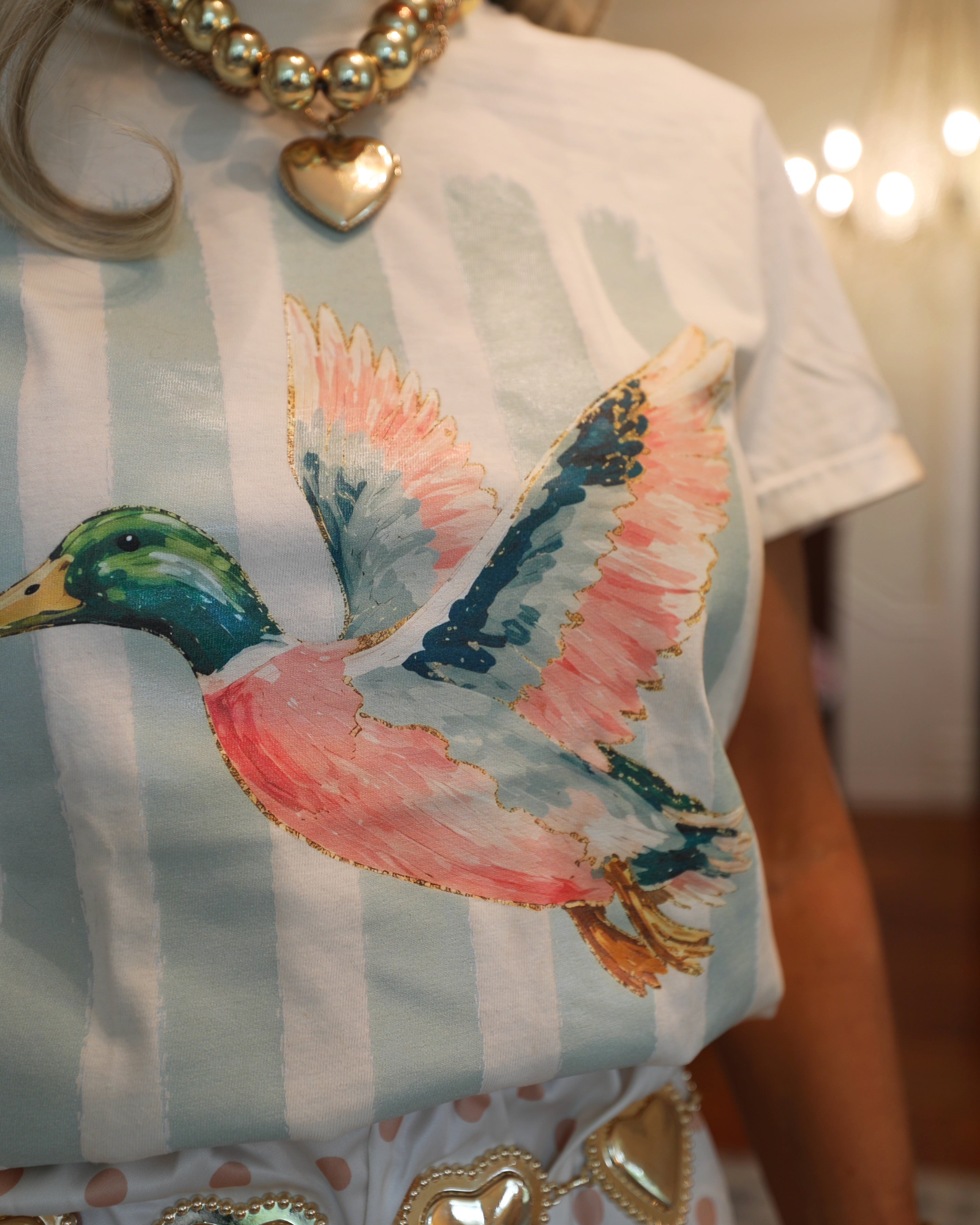 Painted Mallard Tee