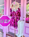 Colby Grape Babydoll Dress