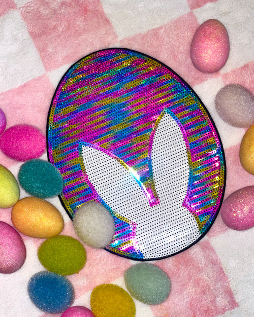 Magical Bunny Egg Patch 11” - The Lace Cactus