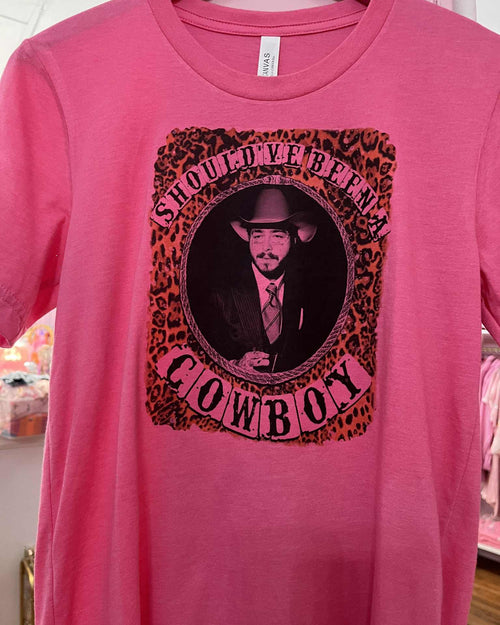 "Should've Been A Cowboy" Graphic Tee