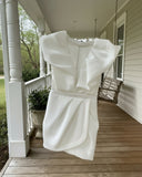 Sofia Off White Scuba Dress