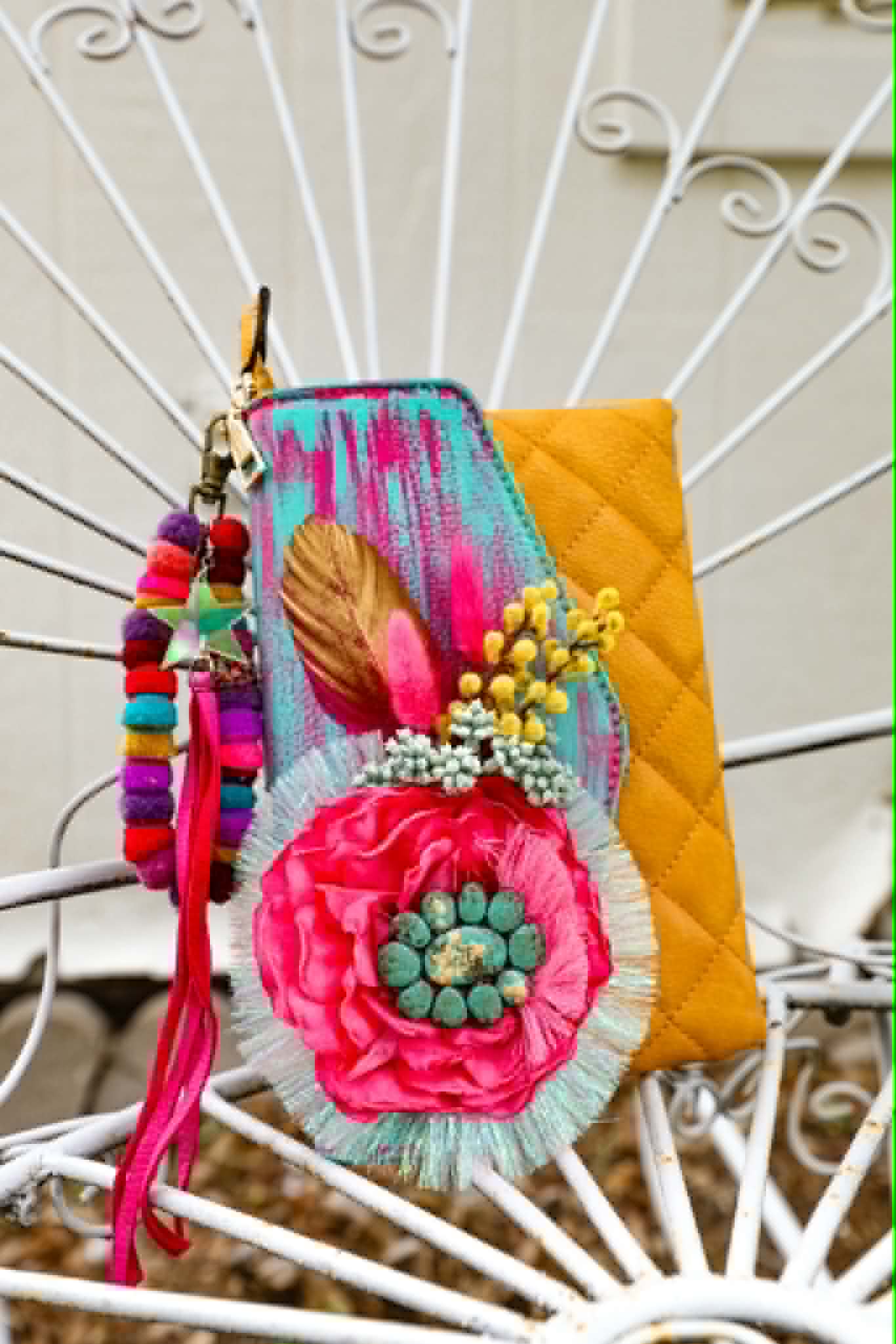 Custom Made gold clutch