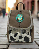 Custom Faux Leather Squash Back Pack